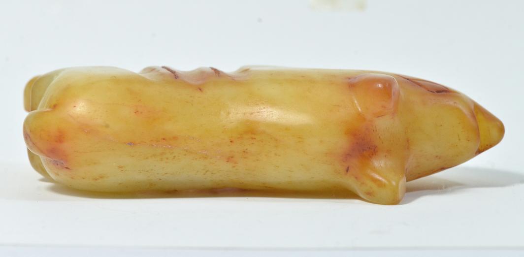 A Rare White Jade of Rhino, Song Dynasty