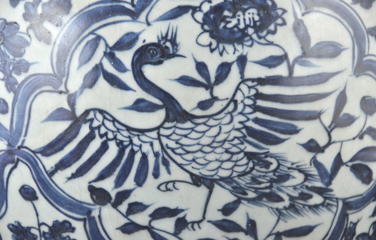 Blue and white jar, Ming Dynasty
